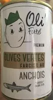 Mängden socker i Olives Vertes farcies au Anchois