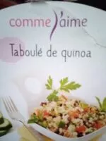 Mängden socker i Taboulé de quinoa