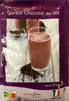 Mängden socker i Préparation pour boisson saveur chocolat au lait