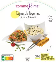 Mängden socker i Tajine de légumes aux céréales