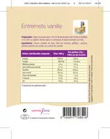 Mängden socker i Entremets vanille