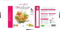 Mängden socker i Salade de blé au poulet et ses petits légumes