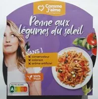 Mängden socker i Penne aux légumes du soleil