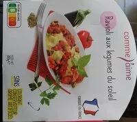 Mängden socker i Ravioli aux légumes du soleil