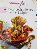 Mängden socker i Couscous poulet et boulgour