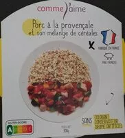 Mängden socker i Porc à la Provençale et son mélange de céréales