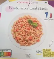Mängden socker i Torsades sauce tomate basilic