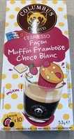 Mängden socker i Espresso facon Muffin framboise choco blanc