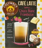 Mängden socker i Café Latte saveur Choco Blanc Framboise