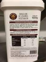 Mängden socker i Bouillon de légume végétarien