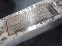 Mängden socker i Nougat amandes et miel