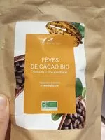 Mängden socker i Fèves de cacao bio