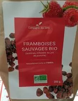 Mängden socker i Framboises sauvages bio