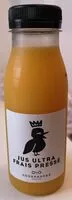 Mängden socker i Jus ultra frais pressé orange