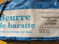 Mängden socker i Beurre de baratte