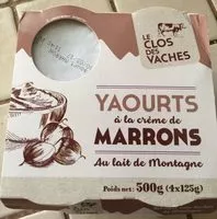Mängden socker i Yaourts Marrons Au Lait Montagne