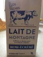 Mängden socker i Lait Demi Écrémé