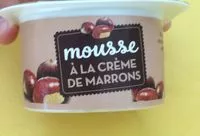 Mängden socker i Mousse a la crème de marrons