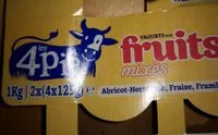 Mängden socker i Yaourts aux Fruits Mixés