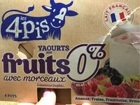Mängden socker i Yaourt aux Fruits 0%