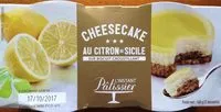 Mängden socker i Cheesecake citron de sicile