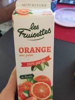 Mängden socker i Orange Avec Pulpe