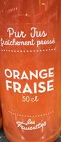 Mängden socker i Pur jus orange fraise