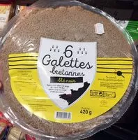 Mängden socker i Galettes Bretonnes Blé Noir