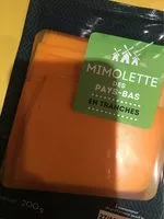 Mängden socker i Mimolette en tranches