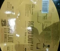 Mängden socker i Riz au Lait à la Vanille