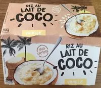 Mängden socker i Riz au lait de coco