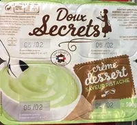 Mängden socker i Doux secrets - Crème dessert saveur pistache