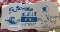 Mängden socker i Riz au lait nature de brebis