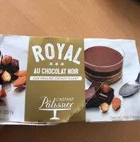 Mängden socker i Royal au chocolat noir