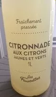 Mängden socker i Citronnade aux citrons jaunes et verts
