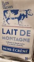 Mängden socker i Lait de montagne