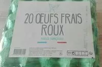 Mängden socker i 20 oeufs frais roux