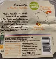 Mängden socker i Les desserts de Maître Papilles