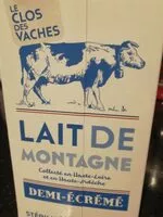 Mängden socker i Lait de montagne