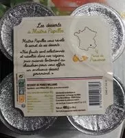 Mängden socker i Dessert poires williams