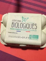 Mängden socker i Oeufs Biologiques