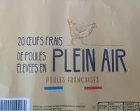Mängden socker i Œufs frais de poules élevées en plein air
