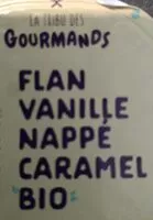Mängden socker i Flan vanille nappé caramel bio