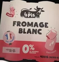 Mängden socker i Fromage blanc 0 %