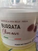 Mängden socker i Burrata olive nere