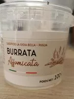 Mängden socker i Burrata Affumicata