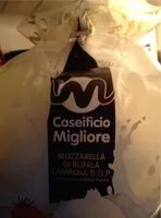 Mängden socker i Mozzarella di bufala