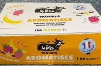Mängden socker i Yaourts étuvés sucrés aromatisés
