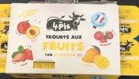Mängden socker i Yaourts aux fruits