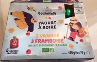 Mängden socker i Yaourt à boire